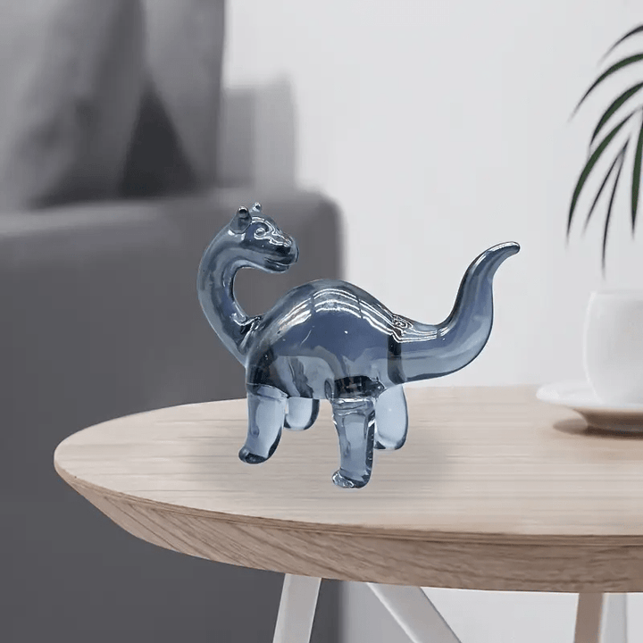Brontosaurus Bewilderment Glass Art - Lumina Luxe - Handblown Glass - Coastal Charm Creators