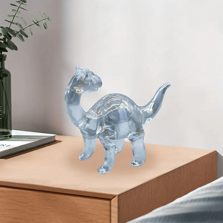 Brontosaurus Bewilderment Glass Art - Lumina Luxe - Handblown Glass - Coastal Charm Creators