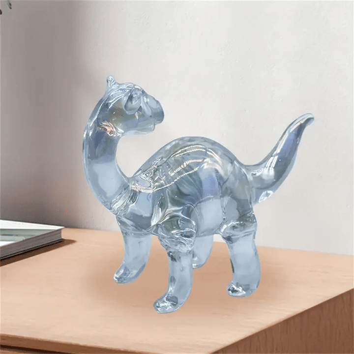 Brontosaurus Bewilderment Glass Art - Lumina Luxe - Handblown Glass - Coastal Charm Creators