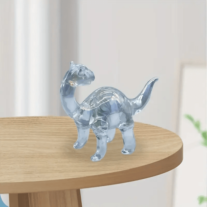 Brontosaurus Bewilderment Glass Art - Lumina Luxe - Handblown Glass - Coastal Charm Creators