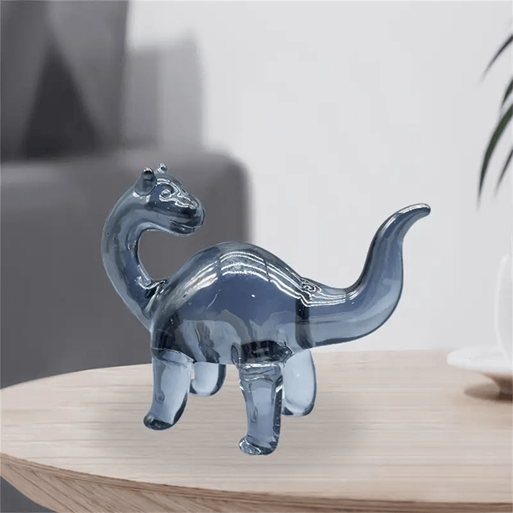 Brontosaurus Bewilderment Glass Art - Lumina Luxe - Handblown Glass - Coastal Charm Creators