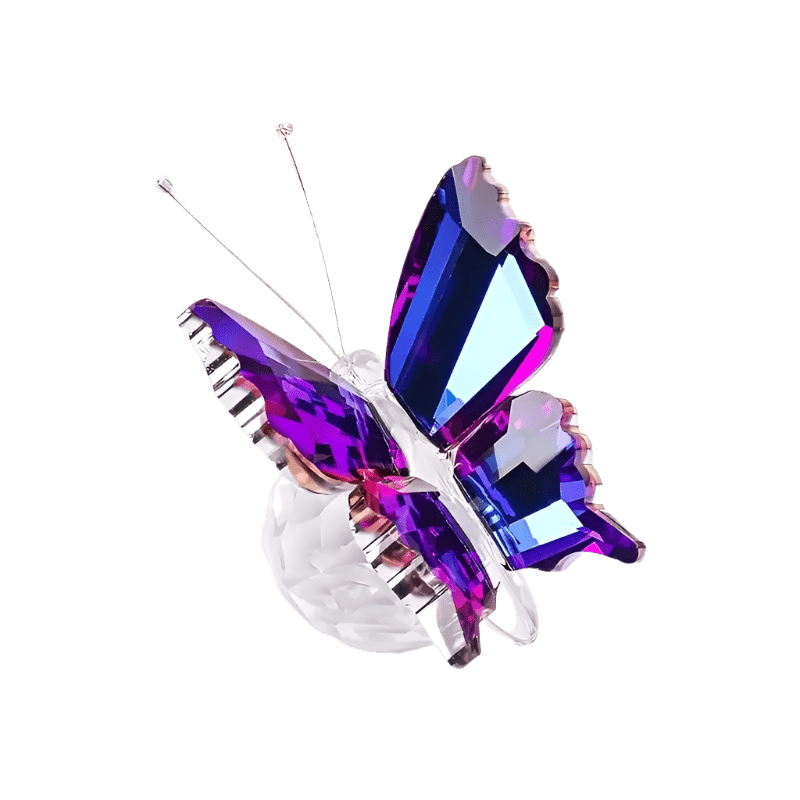 Butterflies of Borealis Crystal Figurines - Lumina Luxe - Fine Crystal - Coastal Charm Creators