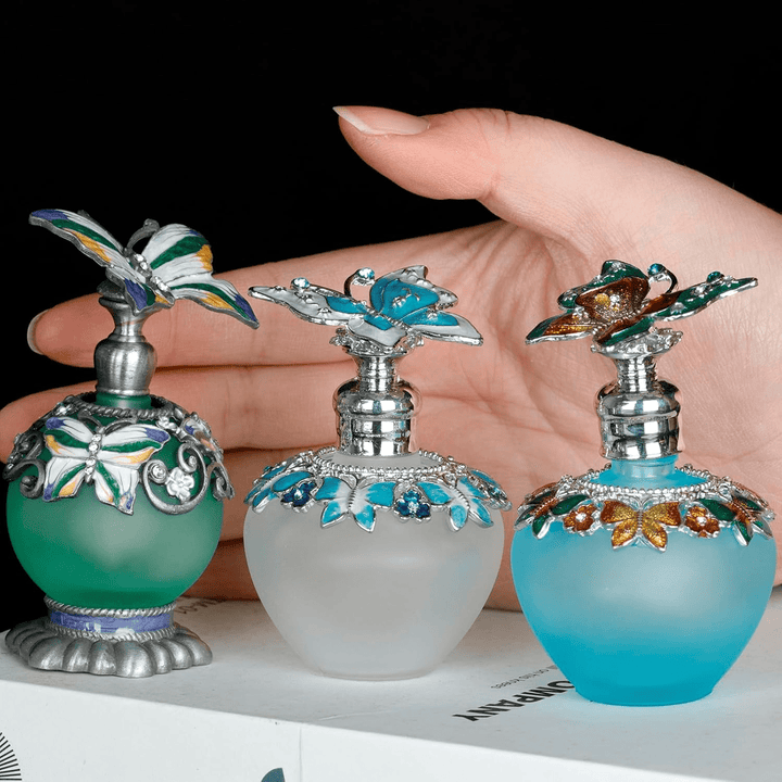 Butterfly Breeze Perfume Bottle - Lumina Luxe - Perfume Bottle - Coastal Charm Creators