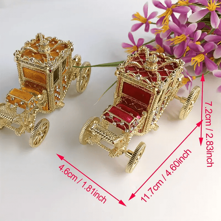 Carriage Ride Trinket Box - Lumina Luxe - Jewelry Box - Coastal Charm Creators