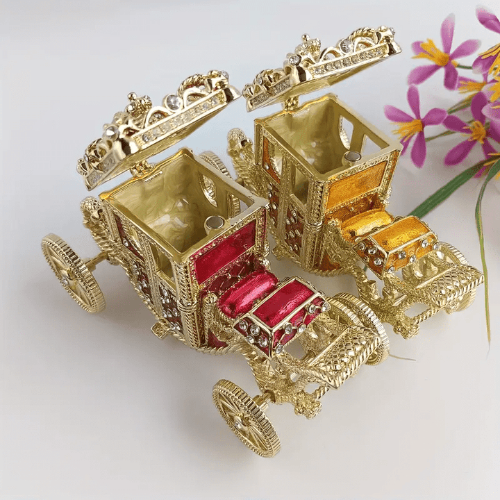 Carriage Ride Trinket Box - Lumina Luxe - Jewelry Box - Coastal Charm Creators