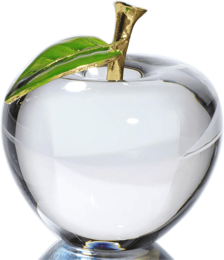 Delicious Dew Apple Glass Art - Lumina Luxe - Handblown Glass - Coastal Charm Creators