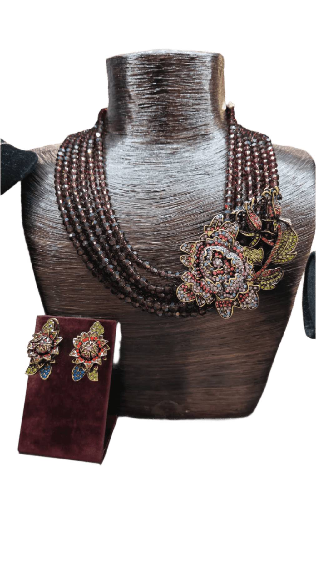 Haute Heidi set with gorgeous roses! - Coastal Custom Collection - Jewelry Set - Coastal Charm Creators
