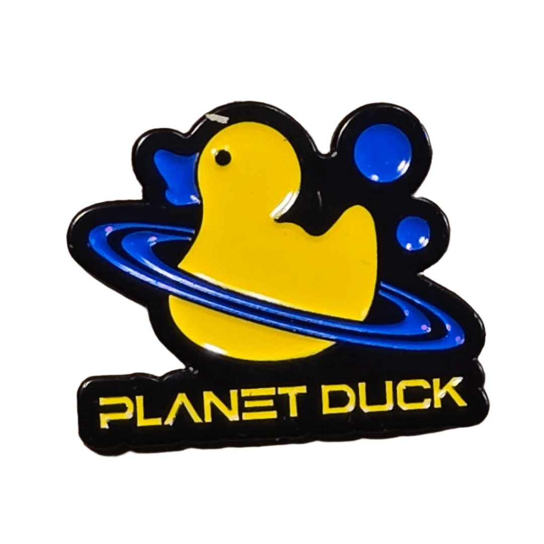 Planet Duck Pin - Glitz & Gleam - Brooches - Coastal Charm Creators