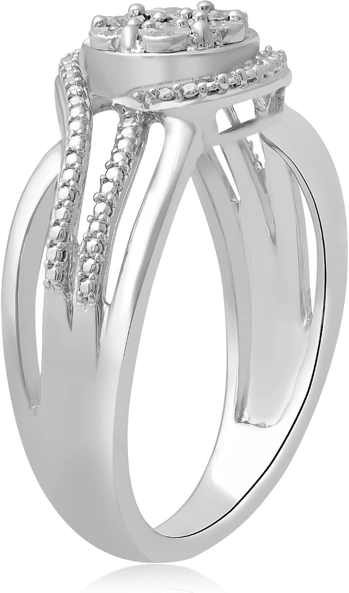 Radiant Halo - Diamond Dew - Ring - Coastal Charm Creators