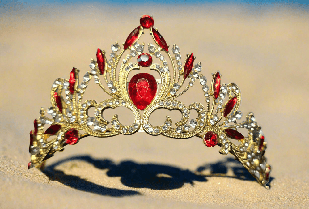 Royal Flame Tiara - Glitz & Gleam - Jewelry Set - Coastal Charm Creators