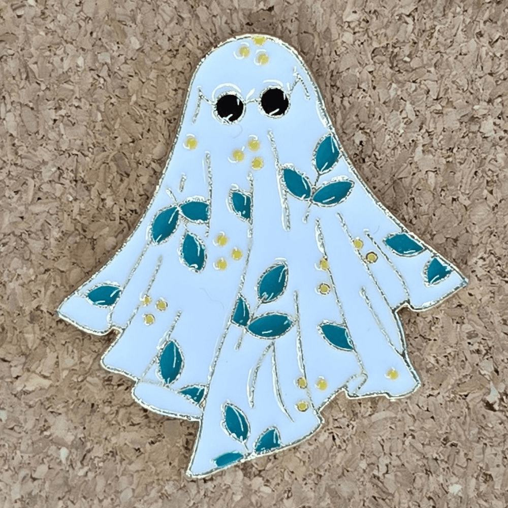 Spring's Ghost Pin - Glitz & Gleam - Brooches - Coastal Charm Creators