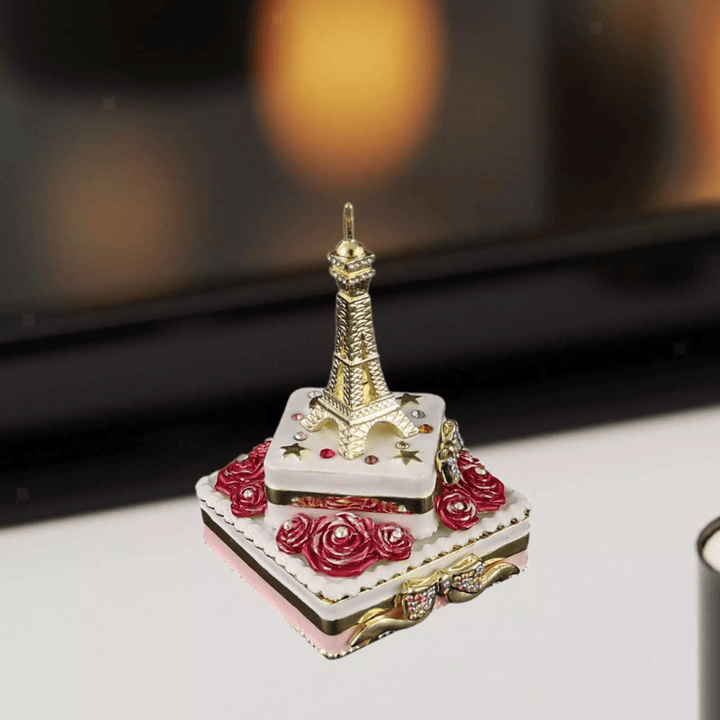 Sweet Paris Jewelry Box - Lumina Luxe - Jewelry Box - Coastal Charm Creators