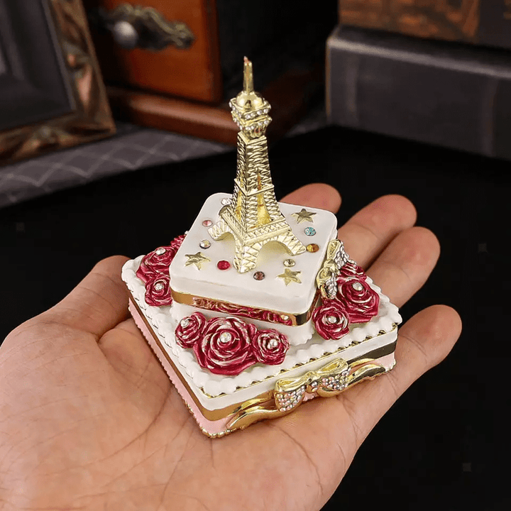 Sweet Paris Jewelry Box - Lumina Luxe - Jewelry Box - Coastal Charm Creators