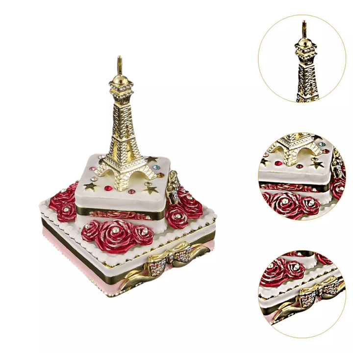 Sweet Paris Jewelry Box - Lumina Luxe - Jewelry Box - Coastal Charm Creators