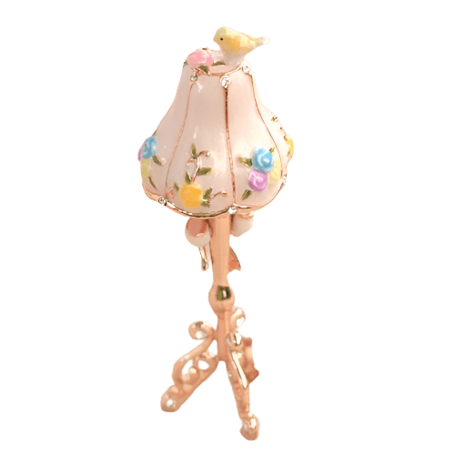 Vintage Lamp Jewelry Box - Lumina Luxe - Jewelry Box - Coastal Charm Creators