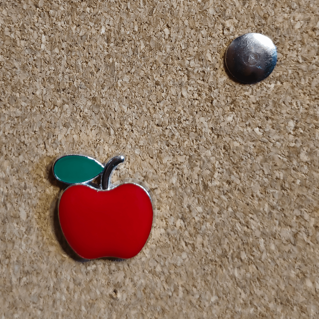 Apple Pin - Glitz & Gleam - Brooches - Coastal Charm Creators