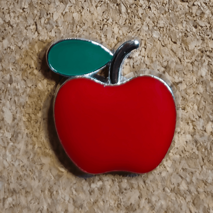 Apple Pin - Glitz & Gleam - Brooches - Coastal Charm Creators