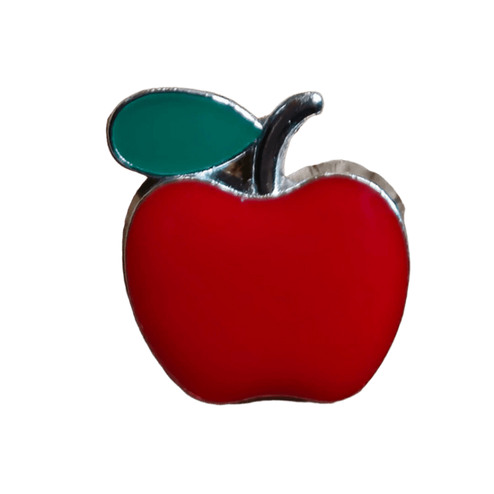 Apple Pin - Glitz & Gleam - Brooches - Coastal Charm Creators