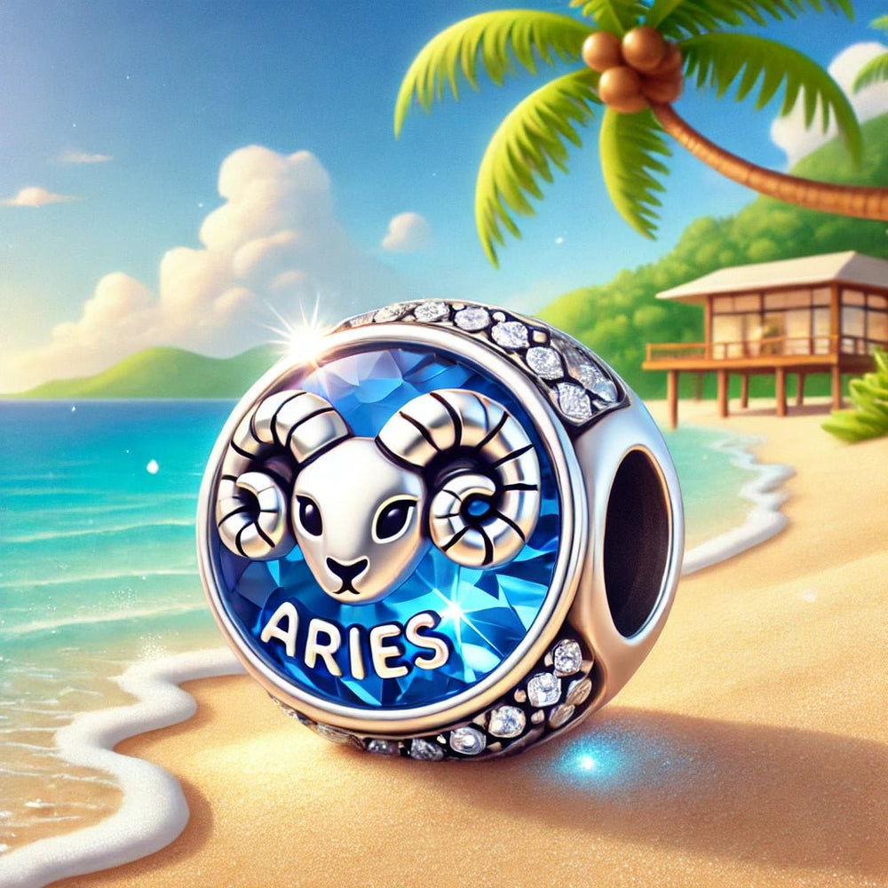 Aries Blaze - Silver Signature - Pendant - Coastal Charm Creators