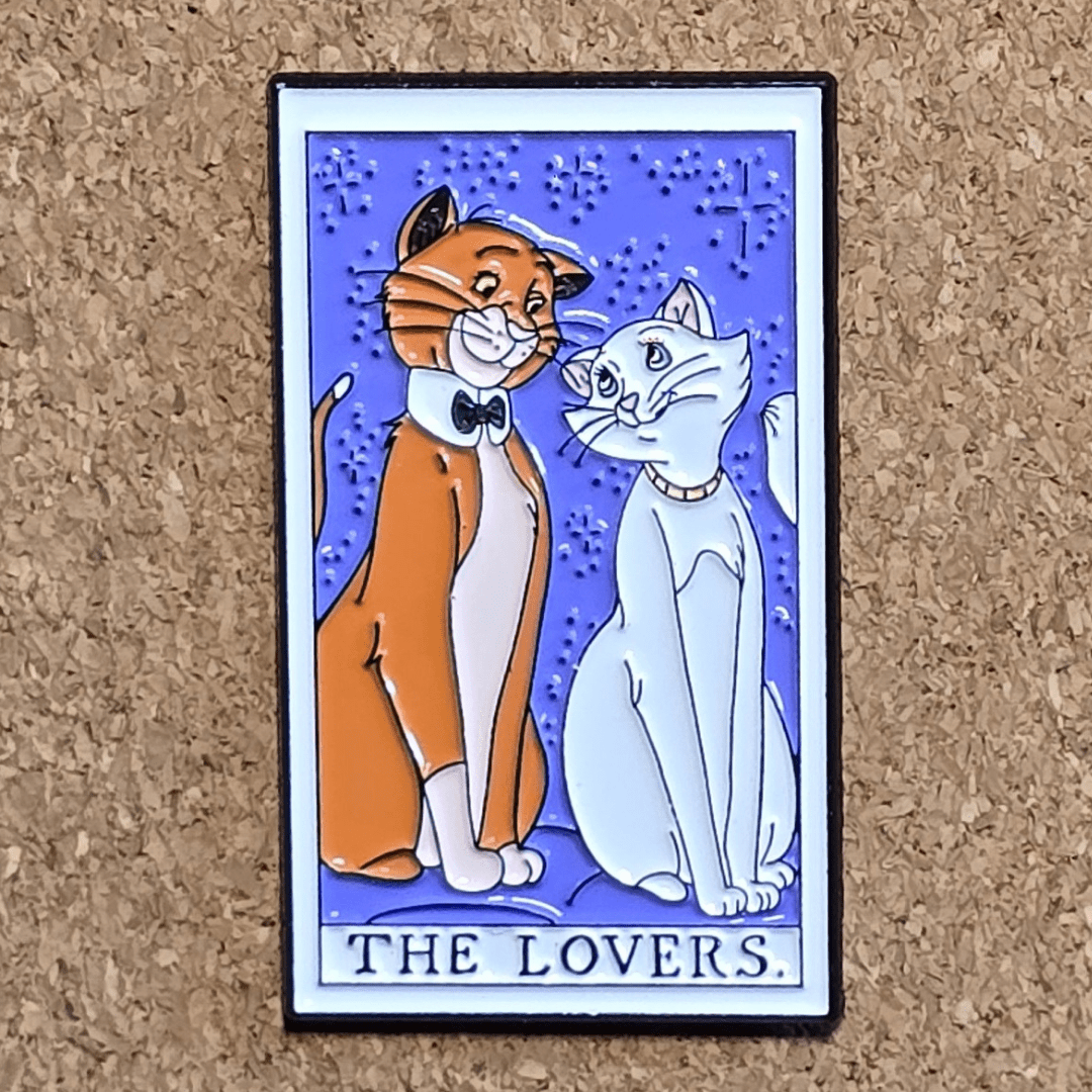 Aristocat "The Lovers" Tarot Pin - Glitz & Gleam - Brooches - Coastal Charm Creators