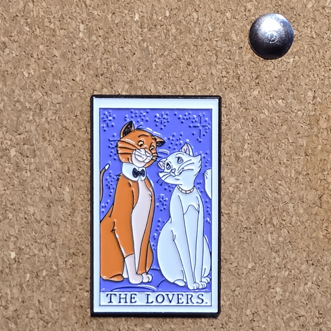 Aristocat "The Lovers" Tarot Pin - Glitz & Gleam - Brooches - Coastal Charm Creators