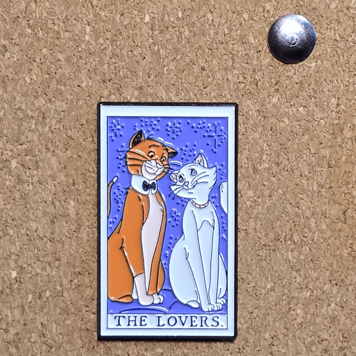 Aristocat "The Lovers" Tarot Pin - Glitz & Gleam - Brooches - Coastal Charm Creators