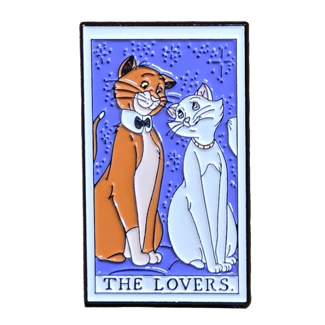 Aristocat "The Lovers" Tarot Pin - Glitz & Gleam - Brooches - Coastal Charm Creators