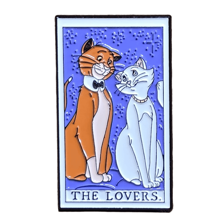 Aristocat "The Lovers" Tarot Pin - Glitz & Gleam - Brooches - Coastal Charm Creators