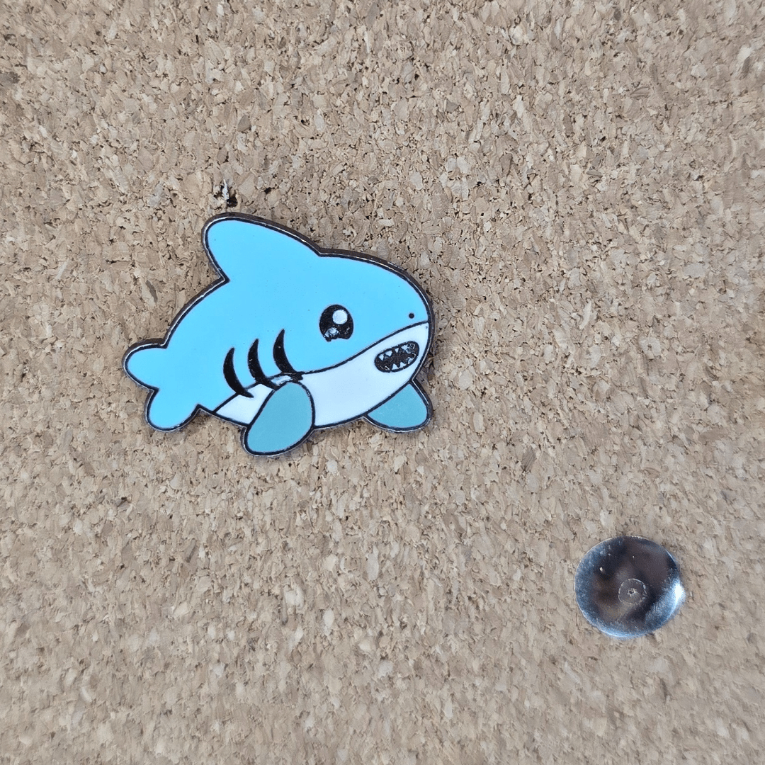 Baby Shark Pin - Glitz & Gleam - Brooches - Coastal Charm Creators