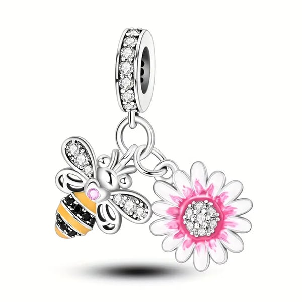 Bee Blossom Delight Charm - Coastal Charms - Charm - Coastal Charm Creators