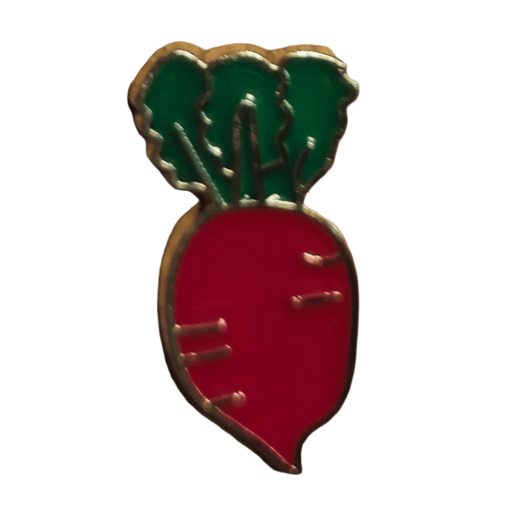 Beet Veg Pin - Glitz & Gleam - Brooches - Coastal Charm Creators