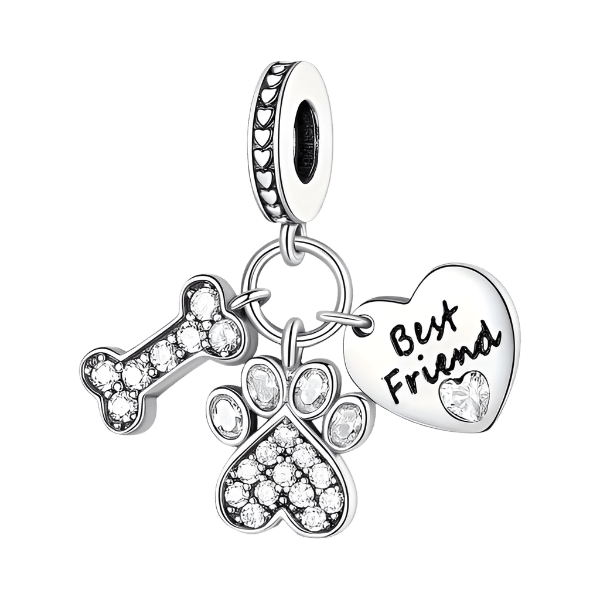 Best Furry Friend Forever Charm - Coastal Charms - Charm - Coastal Charm Creators