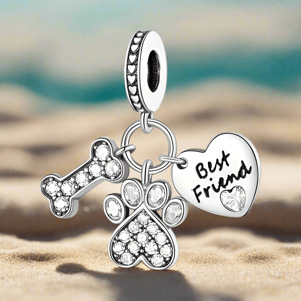 Best Furry Friend Forever Charm - Coastal Charms - Charm - Coastal Charm Creators