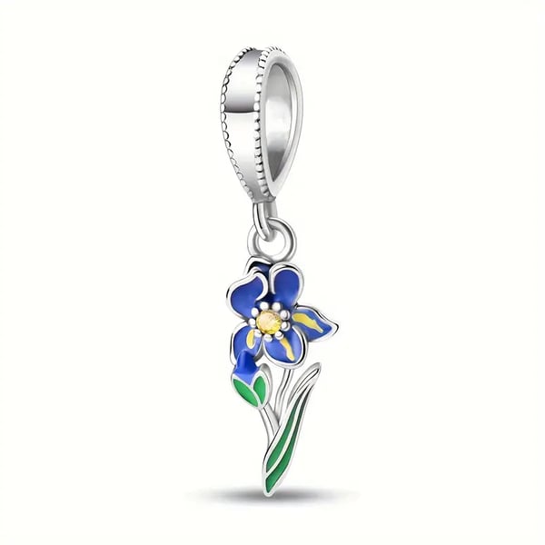 Blue Bloom Delight Charm - Coastal Charms - Charm - Coastal Charm Creators