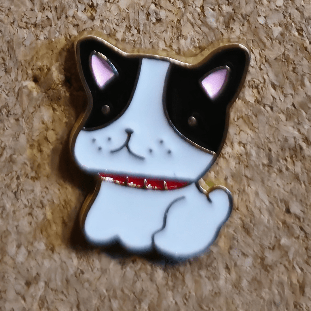 Boston the Terrier Pin - Glitz & Gleam - Brooches - Coastal Charm Creators