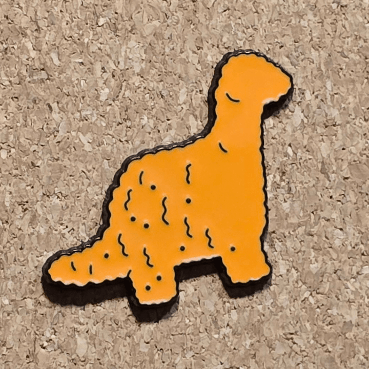 Bronto Chicky Nuggy Pin - Glitz & Gleam - Brooches - Coastal Charm Creators