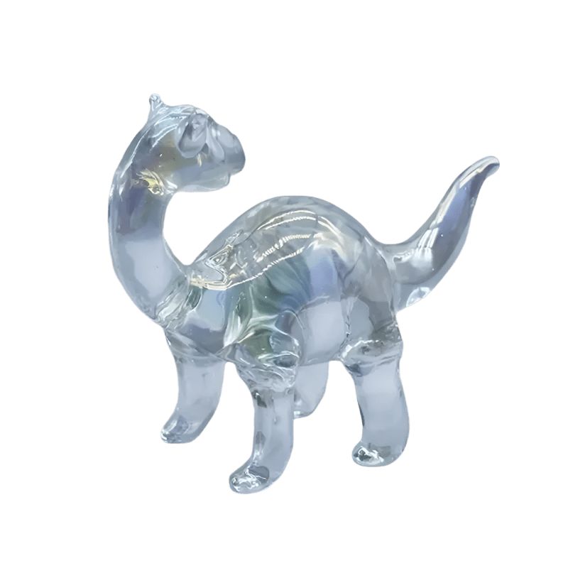 Brontosaurus Bewilderment Glass Art - Lumina Luxe - Handblown Glass - Coastal Charm Creators