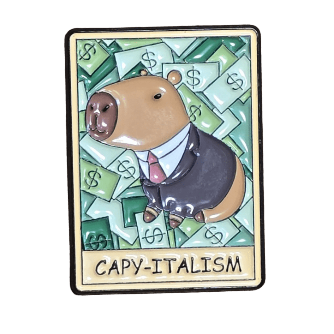 Capy - italism Pin - Glitz & Gleam - Brooches - Coastal Charm Creators