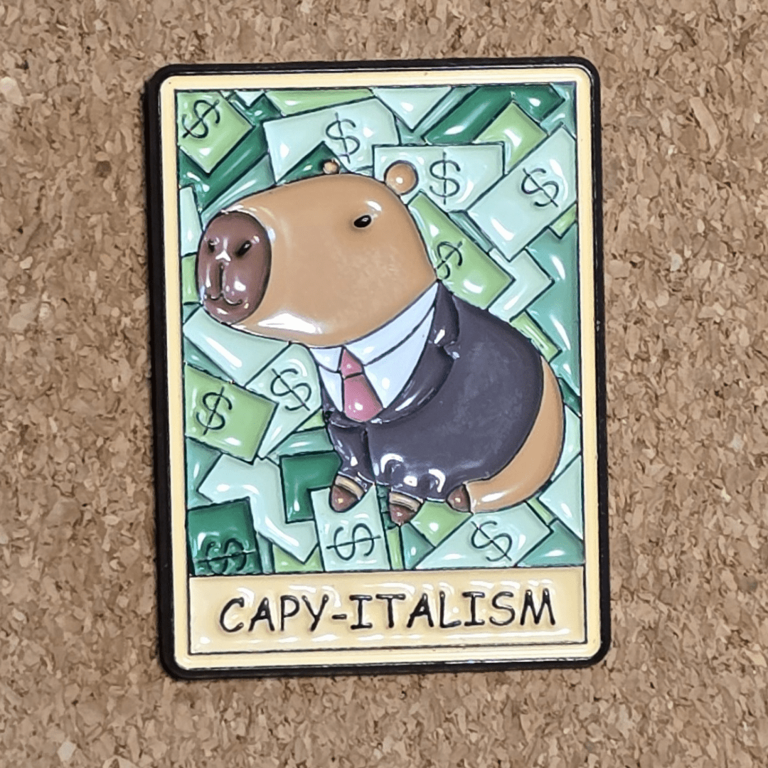 Capy - italism Pin - Glitz & Gleam - Brooches - Coastal Charm Creators