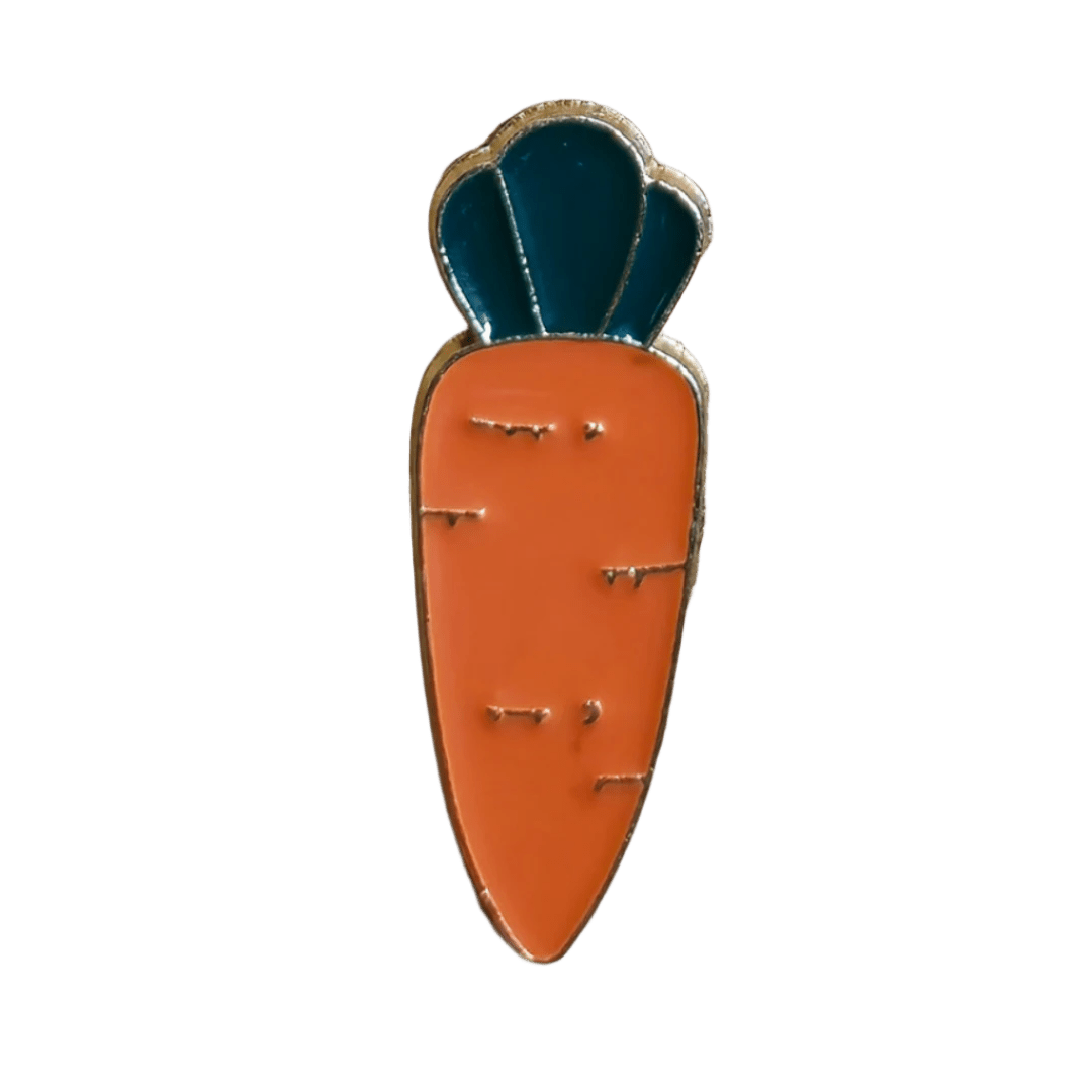 Carrot Pin - Glitz & Gleam - Brooches - Coastal Charm Creators