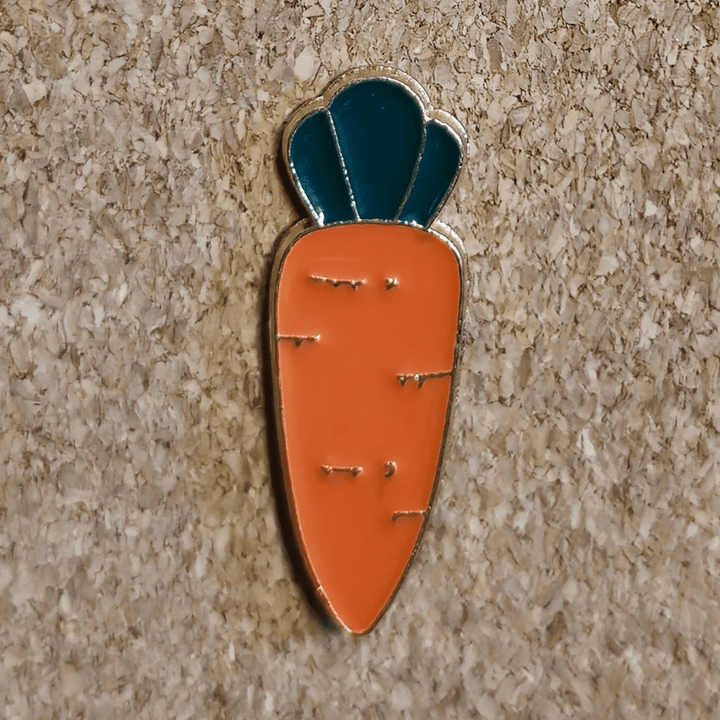 Carrot Pin - Glitz & Gleam - Brooches - Coastal Charm Creators