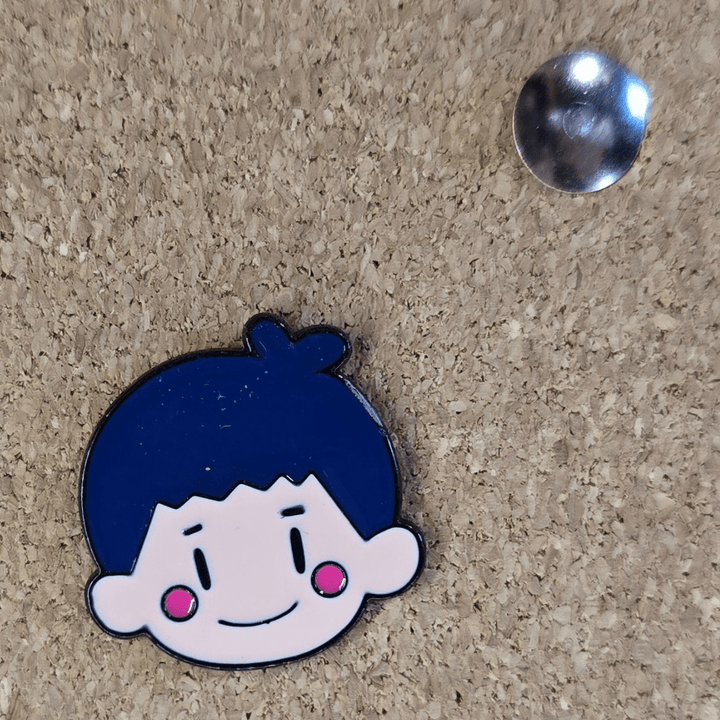 Cartoon Happy Boy Pin - Glitz & Gleam - Brooches - Coastal Charm Creators