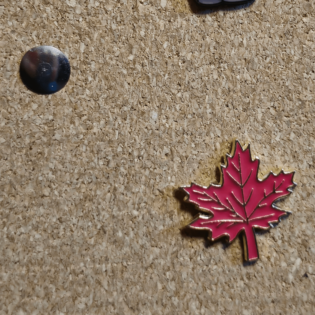 Cerise Maple Pin - Glitz & Gleam - Brooches - Coastal Charm Creators