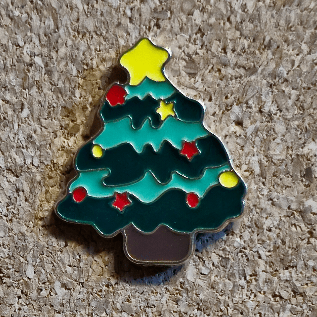 Christmas Tree Pin - Glitz & Gleam - Brooches - Coastal Charm Creators