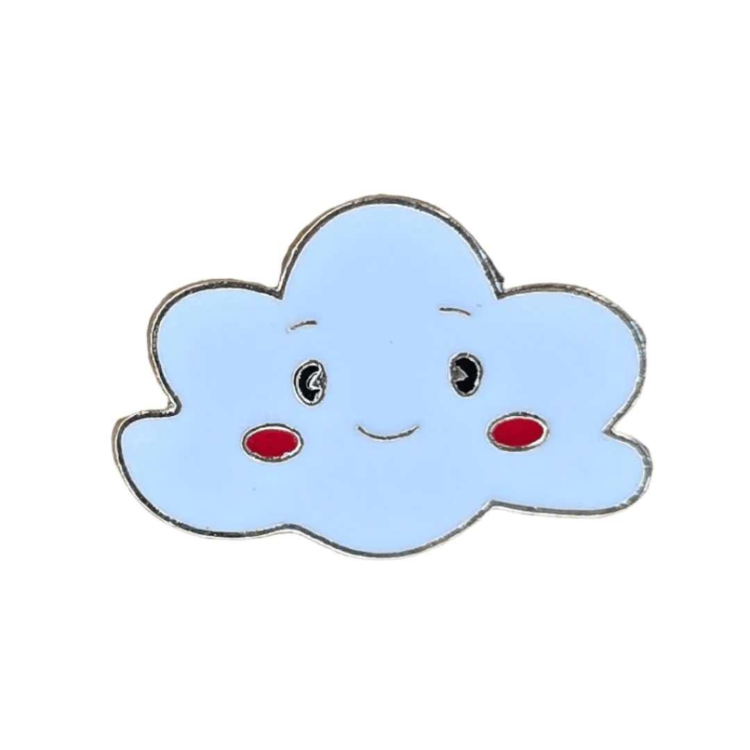 Cleo the Cloud Pin - Glitz & Gleam - Brooches - Coastal Charm Creators