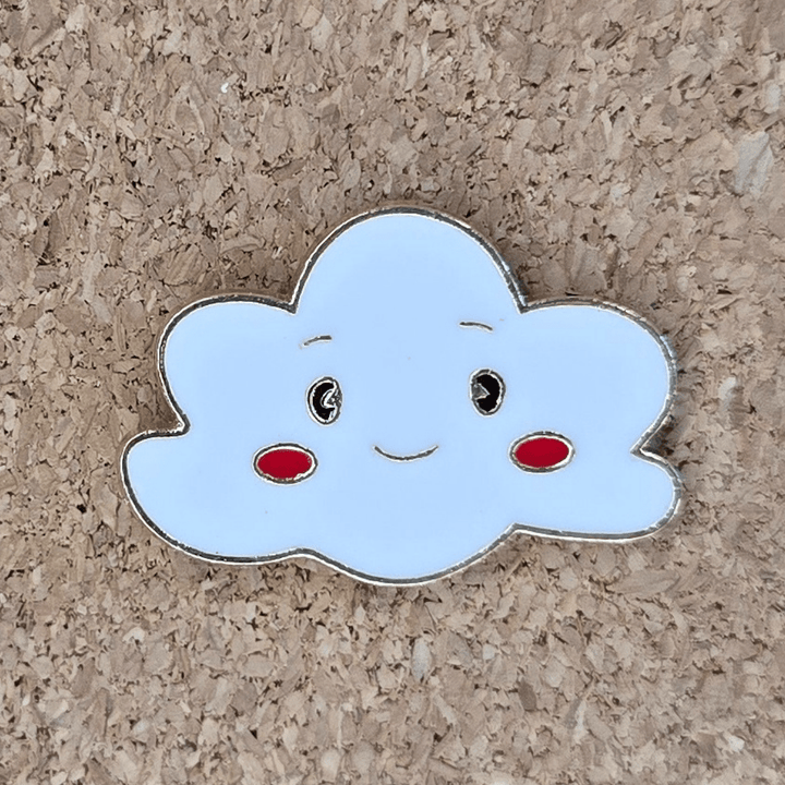 Cleo the Cloud Pin - Glitz & Gleam - Brooches - Coastal Charm Creators