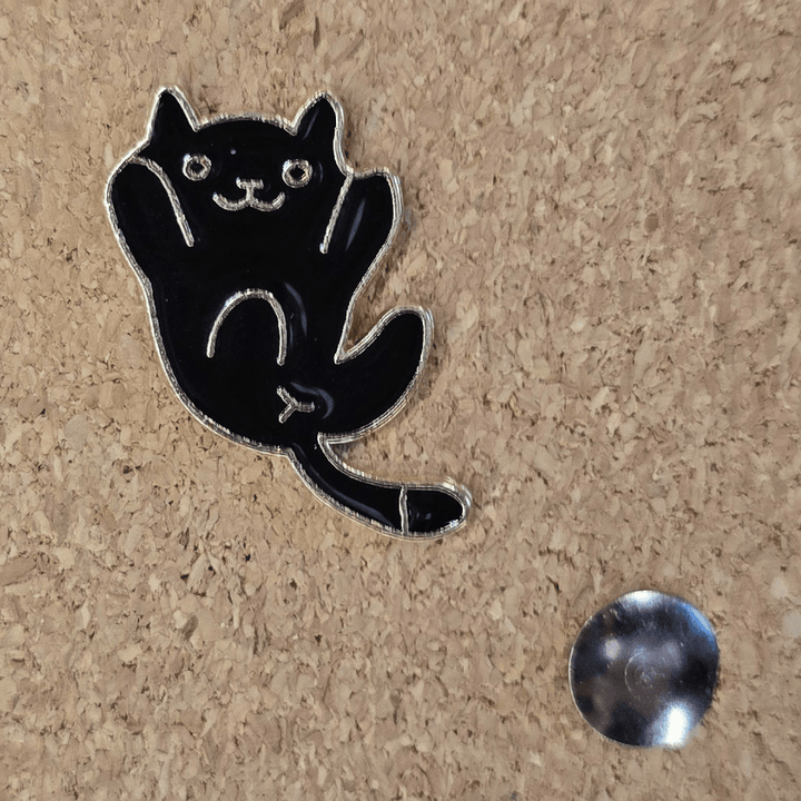 Cuddle Meee Cat Pin - Glitz & Gleam - Brooches - Coastal Charm Creators