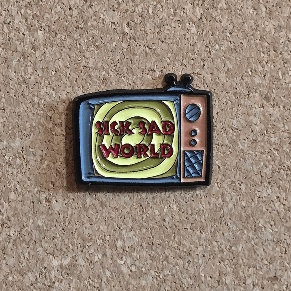 Daria Sick Sad World TV Pin - Glitz & Gleam - Brooches - Coastal Charm Creators