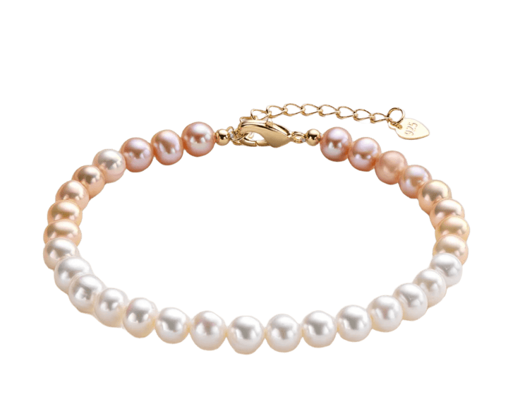 Elegant Pink Pearl Bracelet - The Pearls - Bracelet - Coastal Charm Creators