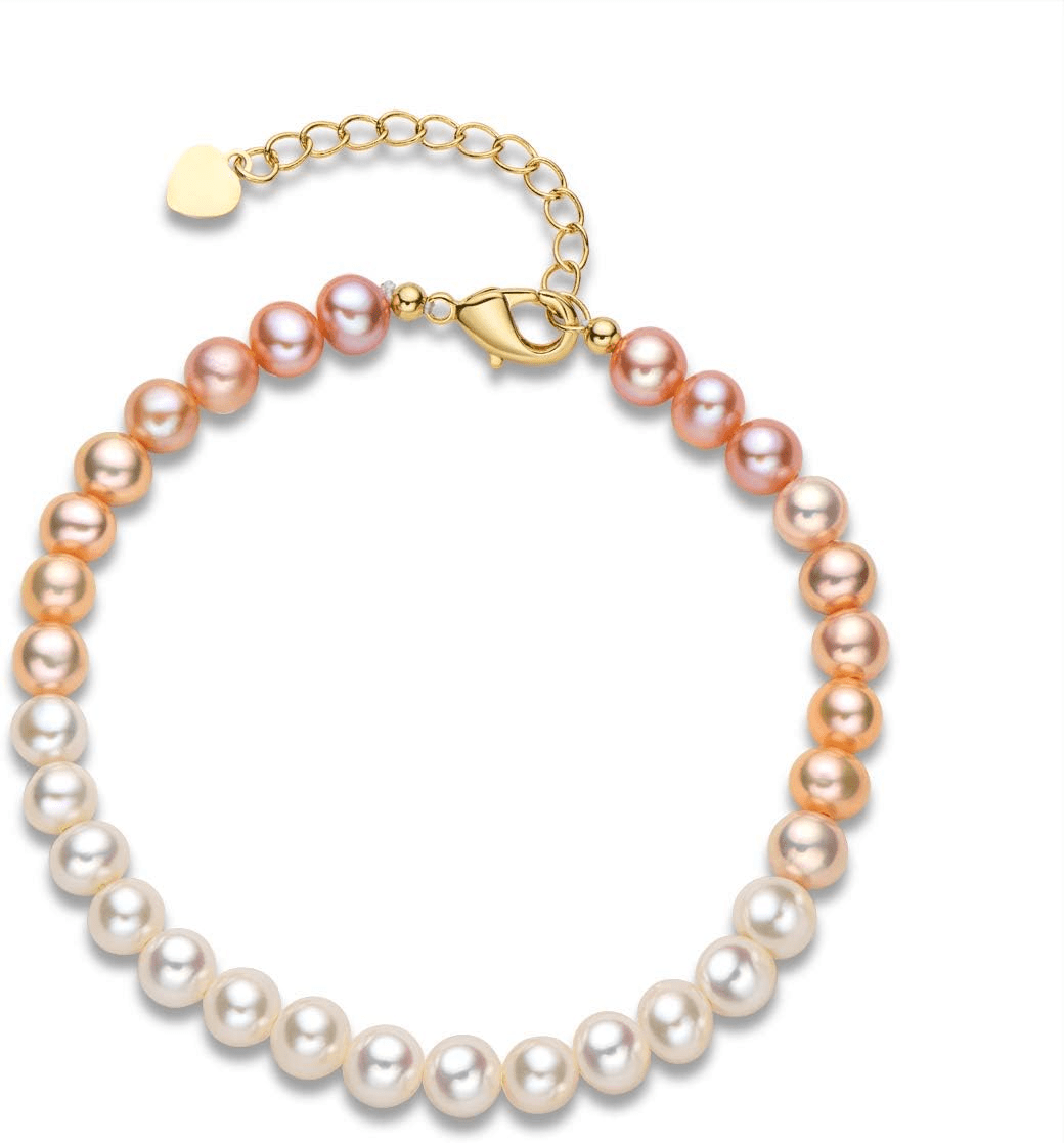 Elegant Pink Pearl Bracelet - The Pearls - Bracelet - Coastal Charm Creators